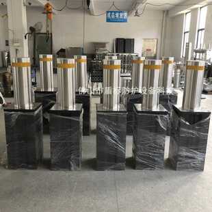 新款直销高速公路收费站阻车路桩防爆车挡器 防恐升降不锈钢停车