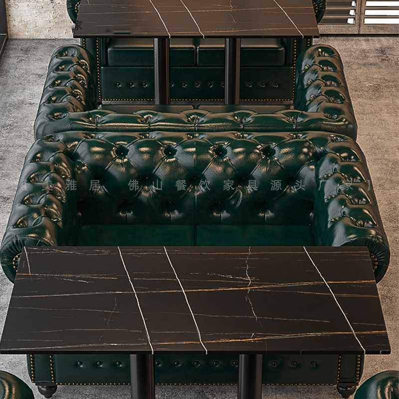 新款直销复古酒馆酒吧桌椅组合音乐餐吧西餐厅餐桌椅美式清吧咖啡,商业/办公家具,卡座,淘宝优惠券,粉丝福利购,淘宝优惠卷