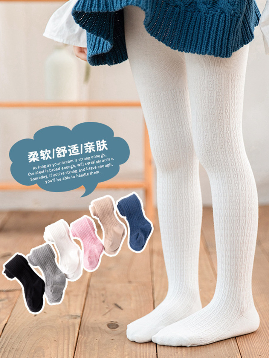 女童裤袜秋季2022新款儿童打底裤外穿宝宝袜裤婴儿舞蹈鲨鱼裤袜冬