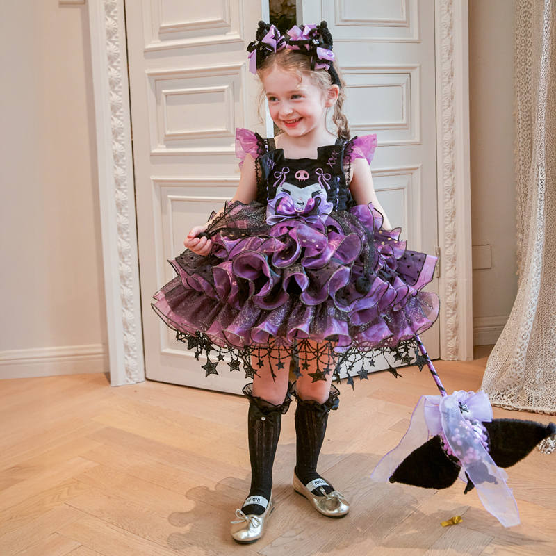 女童洛丽塔万圣节圣诞节连衣裙