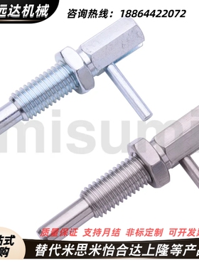旋钮柱塞分度销柱塞E-LZAU41/42/51/52-M6/M8/M10/M12/M16M