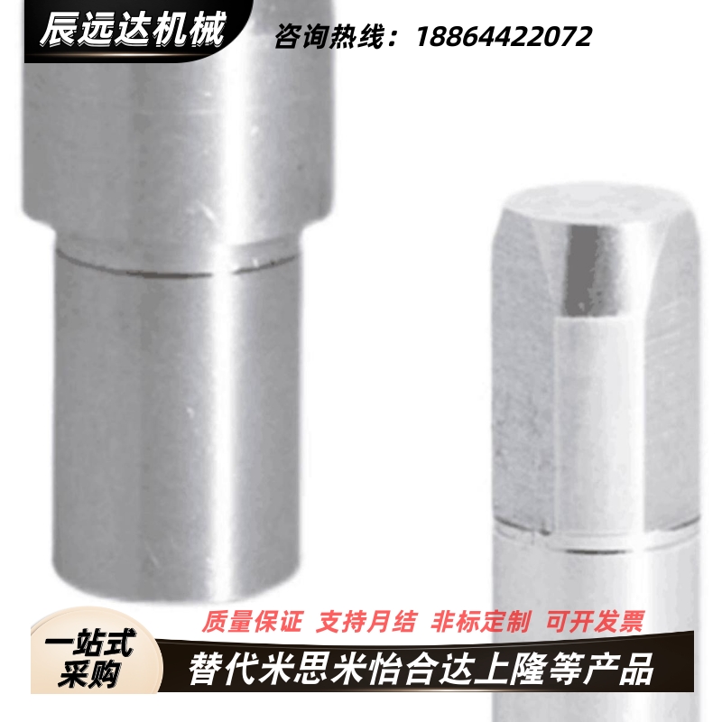 JPDB2/3/4/5/6/8/10/PAC51-B14A多棱型碳钢定位销大头锥角PAJ01