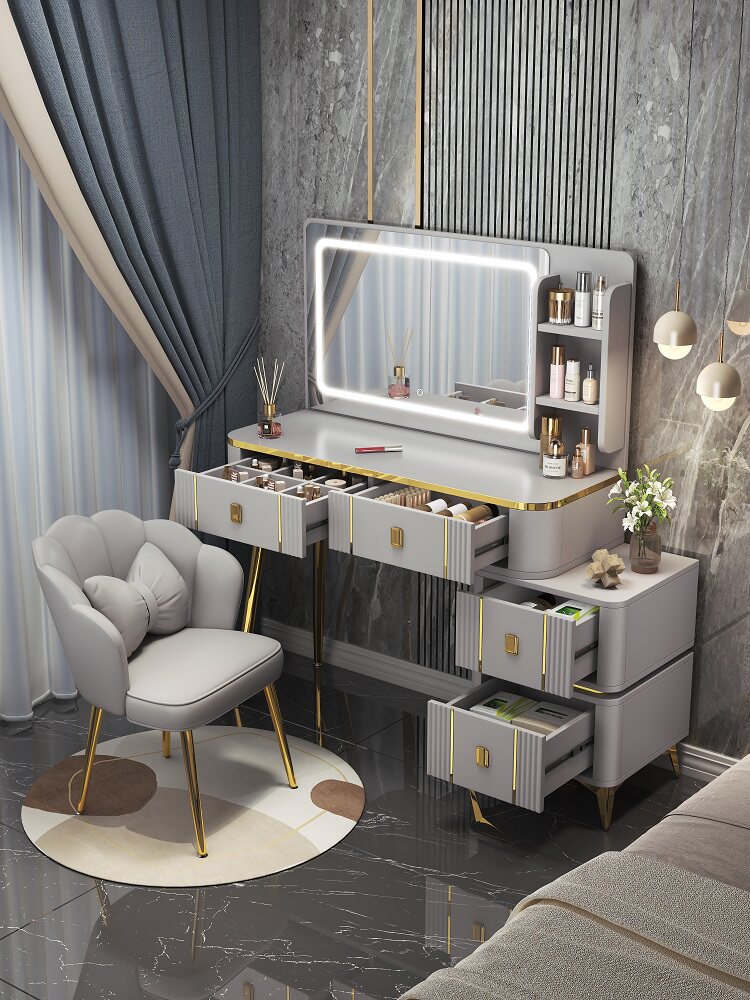 2025 Italian Vanity Desk for Modern Bedroom Luxury - Product image 2