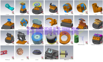 mastercam2022四五轴3+2编程刀路图档 工厂实战非标件