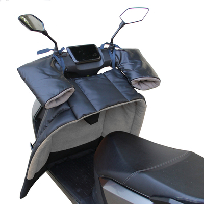 适用爱玛电动车挡风被猎骑fb56冬季加绒加厚绝影加大分体防风罩