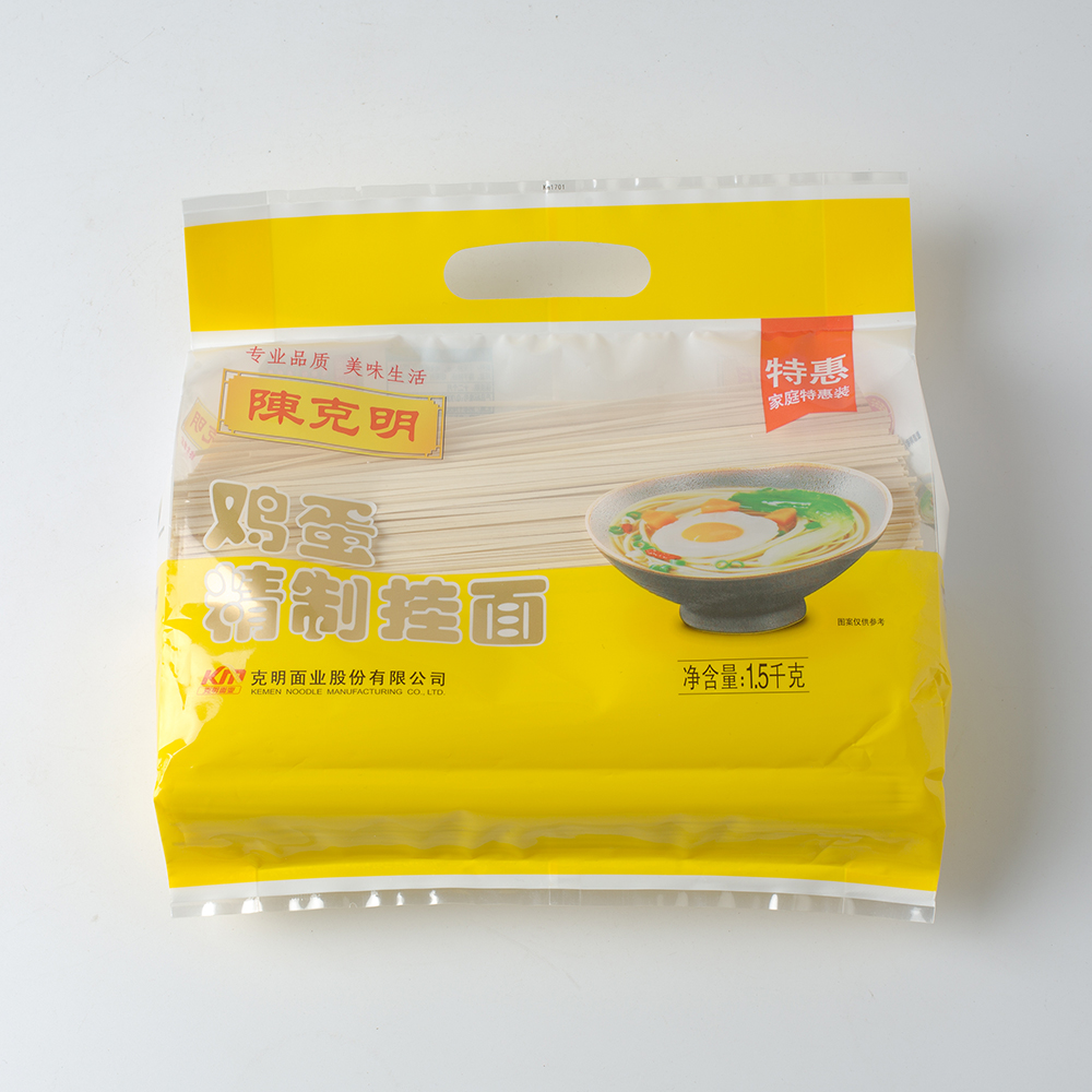 陈克明面条鸡蛋精制1500g细扁