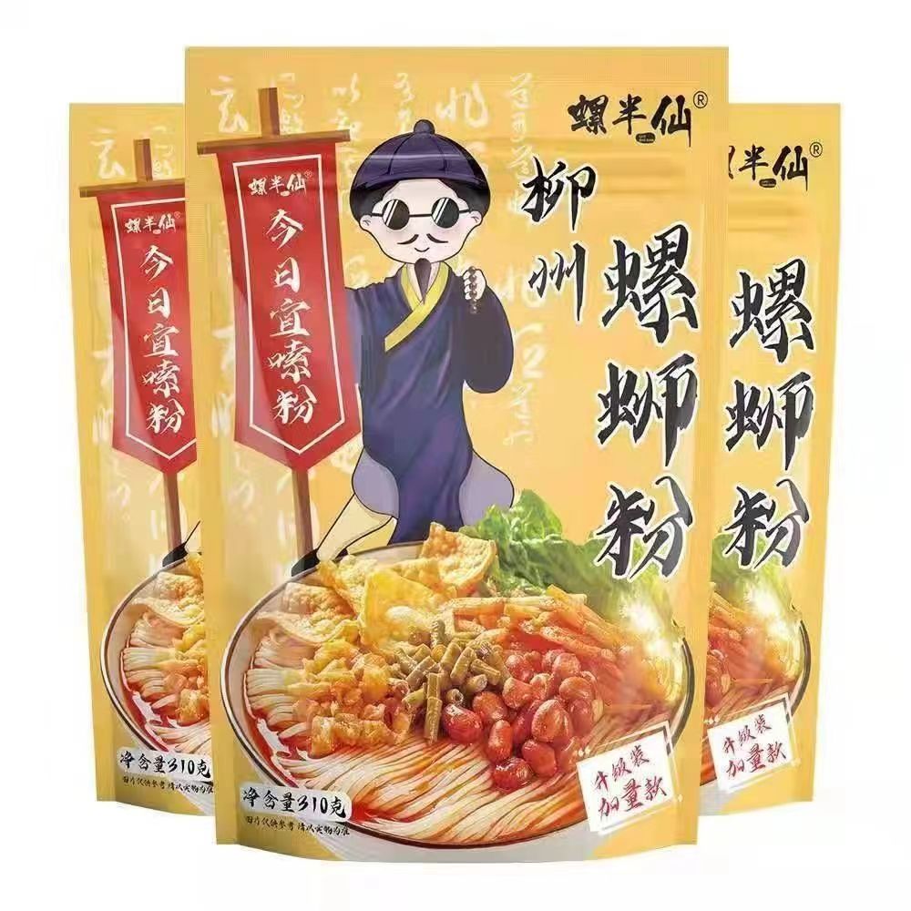 柳州特产螺丝粉螺半仙速食方便米粉早餐310g粉-封面