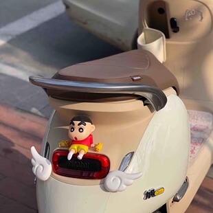 九号电动车装饰小Q系列摩托车改装配件小摆件车尾灯蜡笔小新Q80C