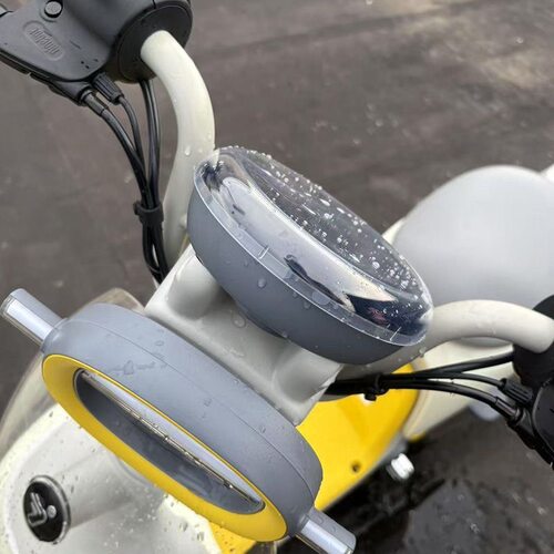 适用于九号Qz1 mix仪表屏幕高清保护罩防尘罩车头马里奥M标装饰