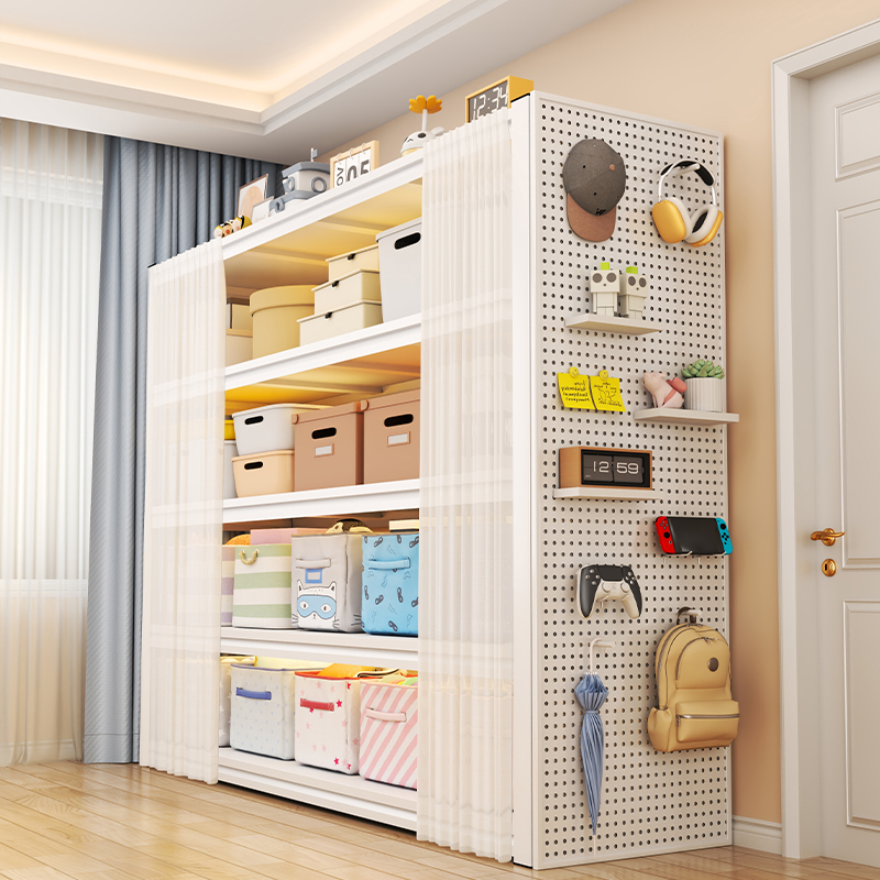 家用货架置物架多层落地仓库阳台储藏室杂物间商用超市钢制收纳架