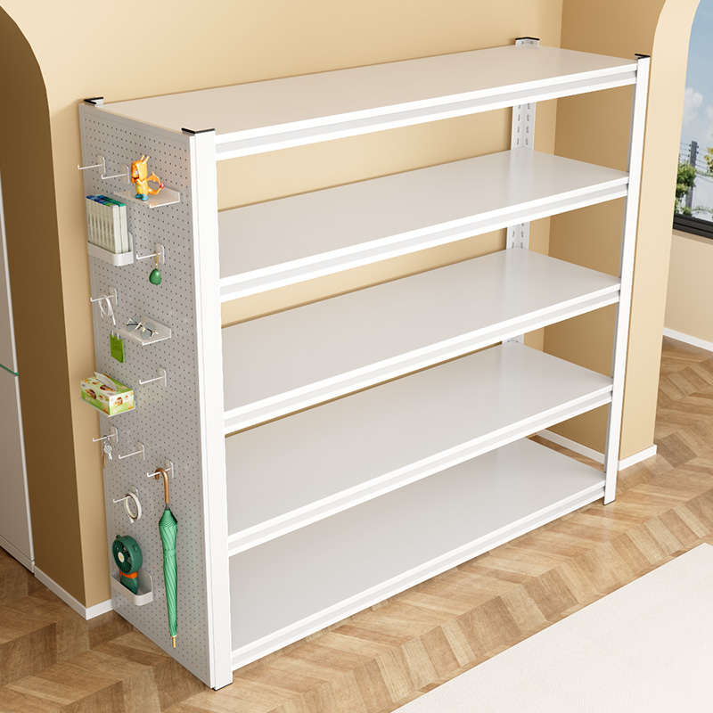 家用货架置物架多层落地商用超市厨房阳台储藏室杂物间钢制收纳层