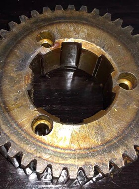 北京X623WX5253KXA5032A带孔厚离合器齿轮4272A齿数Z=40铣床配件