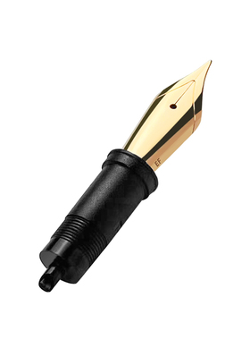 【德国6号笔尖】tramol硬橡胶钢笔奶咖国色钢笔专用笔舍集成德国进口6号金色银色笔尖配件