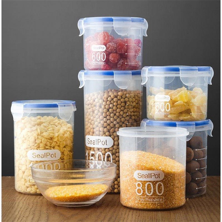密封罐塑料食品罐储存储物罐收纳罐五谷杂粮厨房零食冰箱收纳盒|msdalam kategori pinggan mangkuk, pemeliharaan bekas/bekas pemeliharaan, crisper - dari Buy2taobao.com untuk memberikan perkhidmatan ejen Taobao profesional membeli