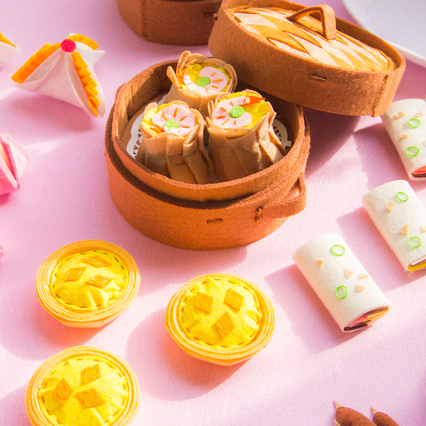 手工材料包不织布diy中华港式