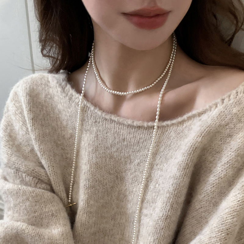 s尚美伯爵小米珠珍珠项链
