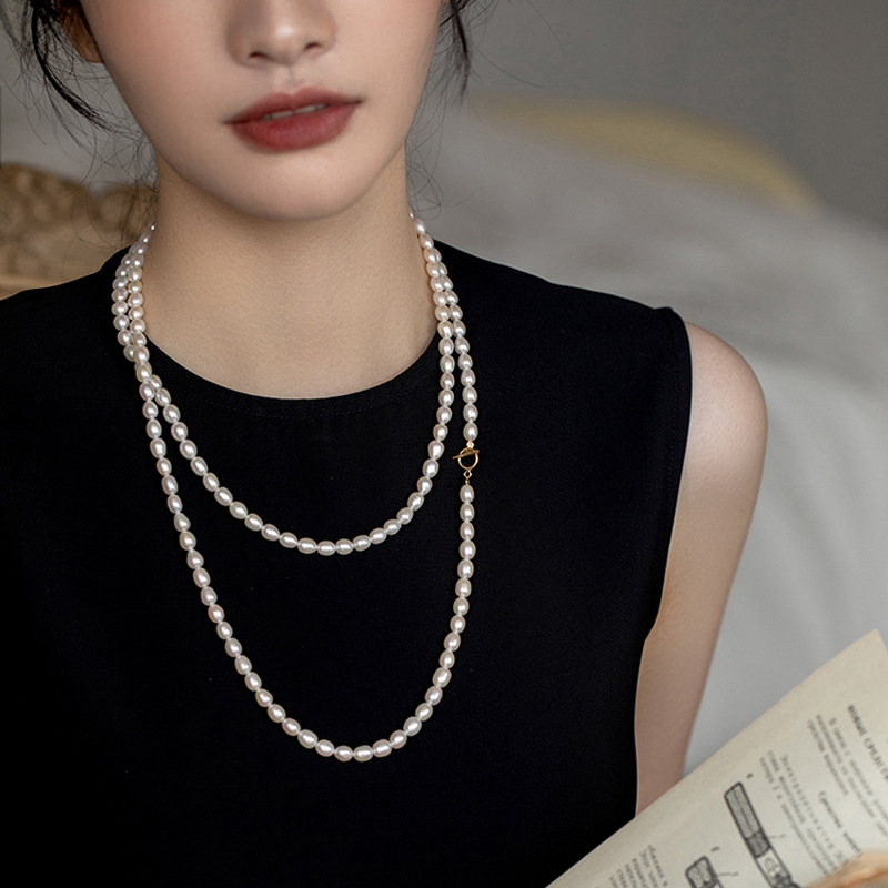 s尚美伯爵天然淡水珍珠项