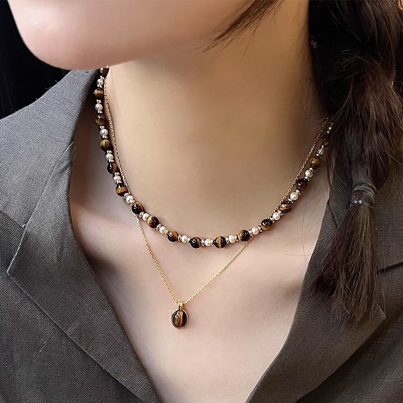 s尚美伯爵法式复古叠戴虎