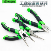 鑫功夫工业级斜口钳铬钒钢丝钳子多功能省力尖嘴钳钓鱼钳家用套装