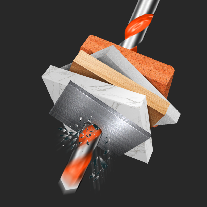 超硬霸王合金6mm水泥神器钻头