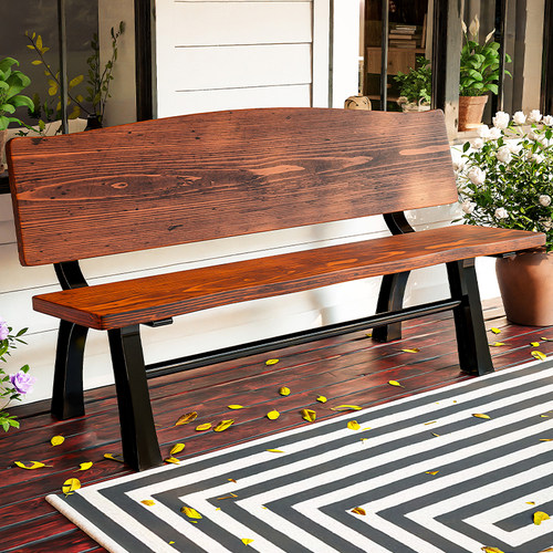 ymx优木轩旗舰店公园椅防腐实木