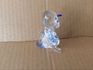 袖珍玻璃十二生肖鼠牛虎兔龙蛇马羊猴鸡狗猪摆件摆设琉璃工艺品