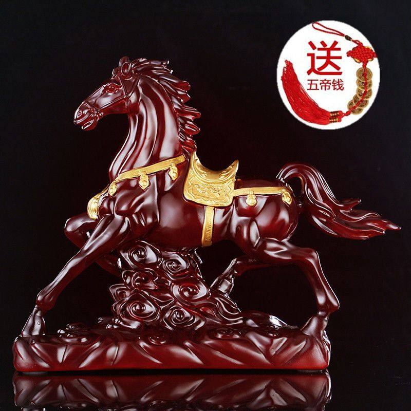摆设公司开业礼品工艺品马摆件家居客厅酒柜装饰品办公室桌面,家居饰品,装饰摆件,淘宝优惠券,粉丝福利购,淘宝优惠卷