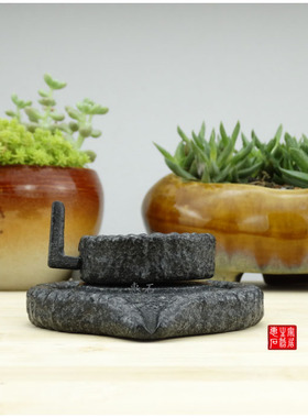 摆件雕刻仿古茶室假山石