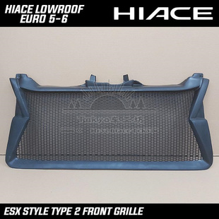 适用于hiace200系 丰田海狮 VAN仔 14-2018essex同款中网 鬼面