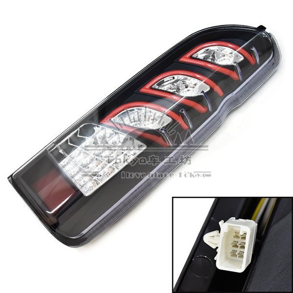 适用于hiace200系 港版VAN仔 丰田海狮2005-2018改装LED尾灯