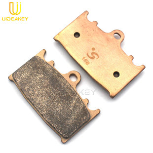 适用于川崎 ZX1100 ZZR400 摩托车前刹车片前轮碟刹皮配件 ZZR600