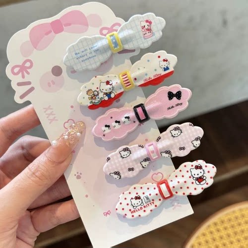 可爱发夹卡通少女甜美碎发刘海夹