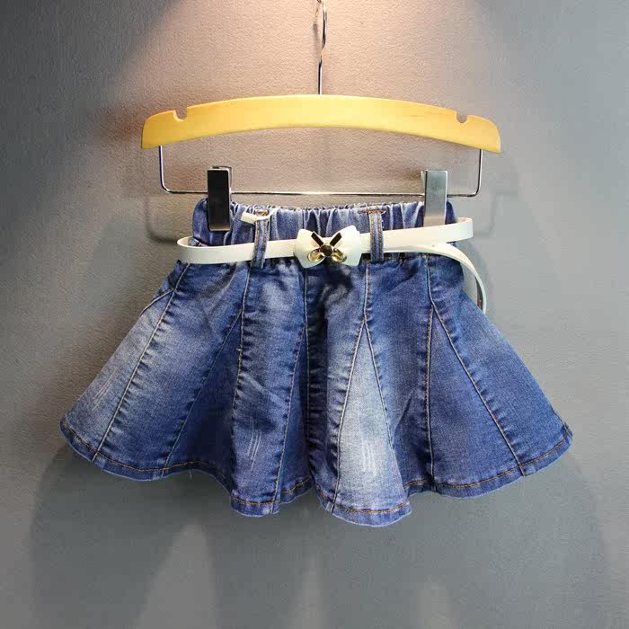 Jupe enfant 2A2B en toile - Ref 2050257 Image 1