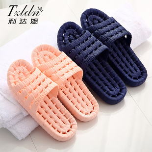 浴室拖鞋男士家居速干卫生间镂空漏水洗澡漏洞洞凉拖鞋女