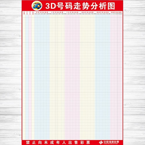 彩票走势图3d走势图表格家用双色球走势图福彩体彩挂图可反复擦写