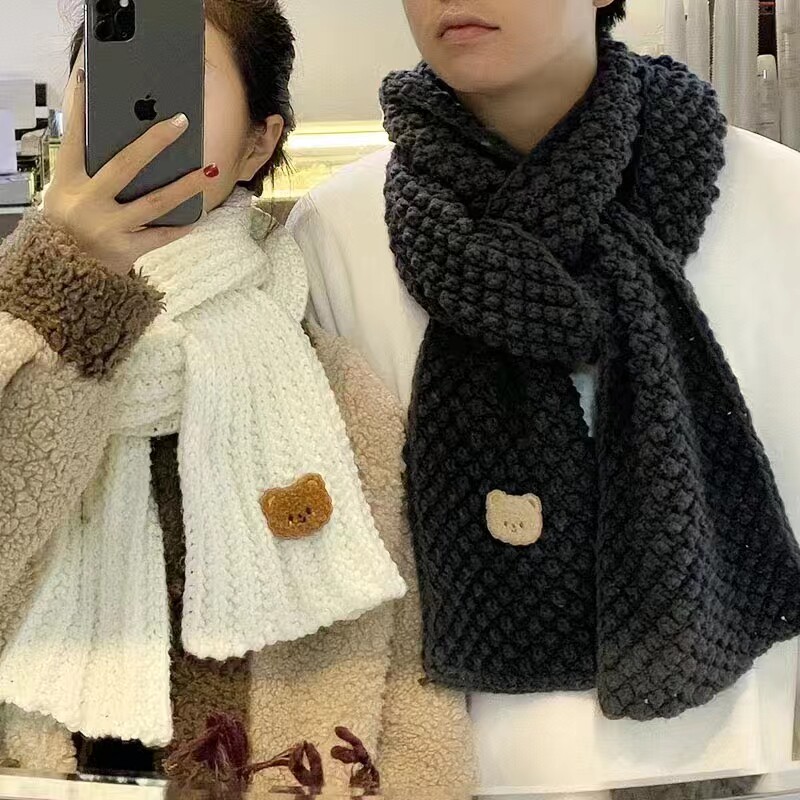 冰条线粗围巾线diy保暖亲肤