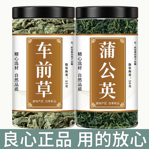 怀敬堂车前草蒲公英人工精选