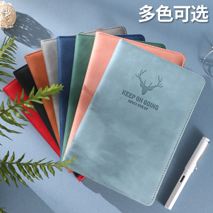 厂家a5笔记本定制羊巴皮日程本工作本子B5商务会议记录本定做