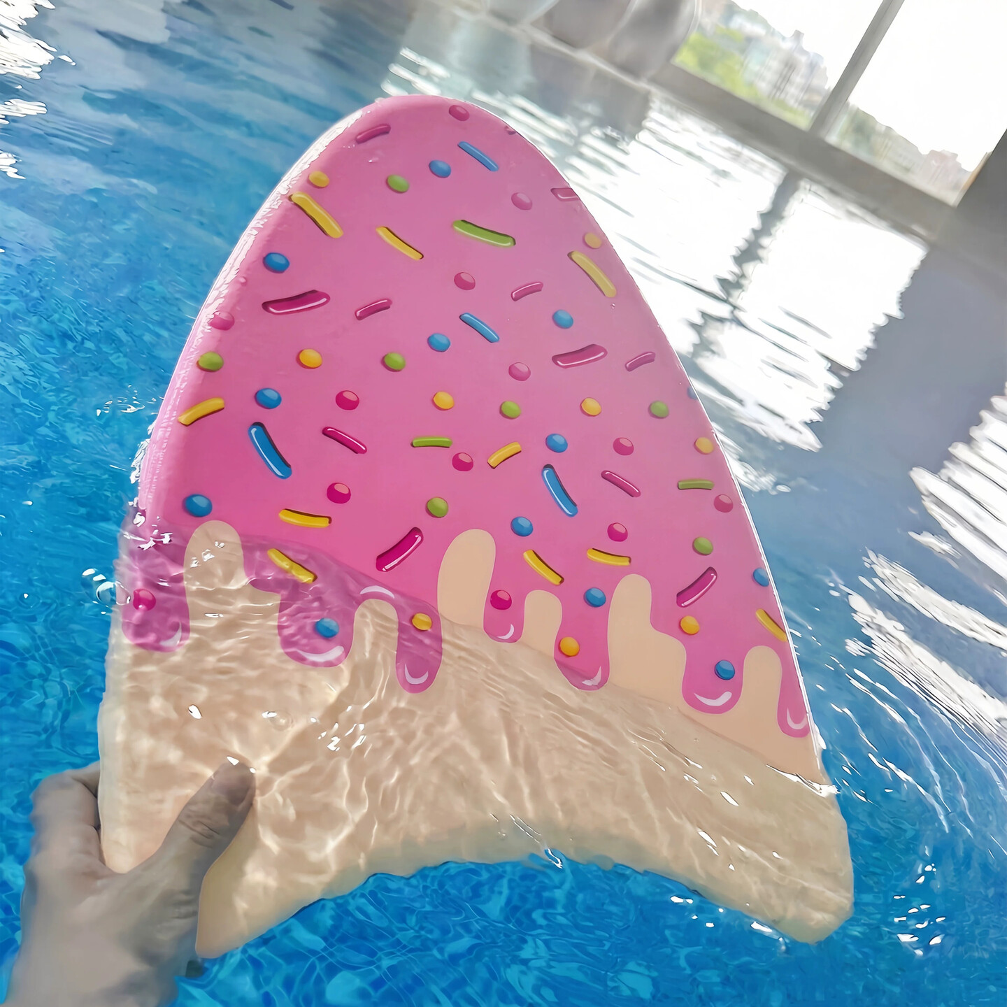 儿童冰淇淋印花打水板超强浮力板图片