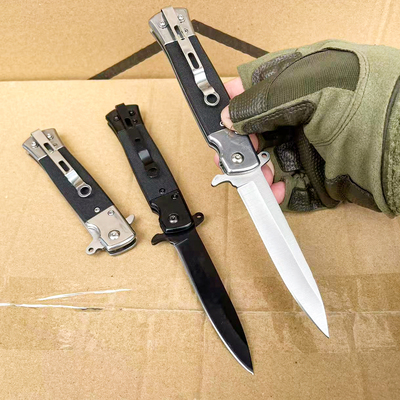 户外多功能防身折叠刀高硬度战术刀军刀锋利野营登山刀切水果小刀