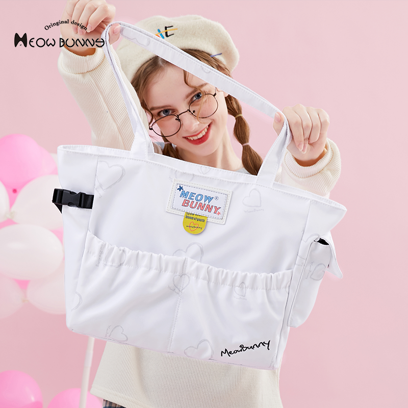 MeowBunny心软的神大容量单肩包