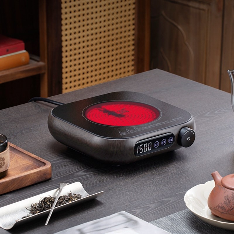新型高端煮茶电陶炉小型家用煮茶泡茶电炭热炉器套装礼盒朋友长辈