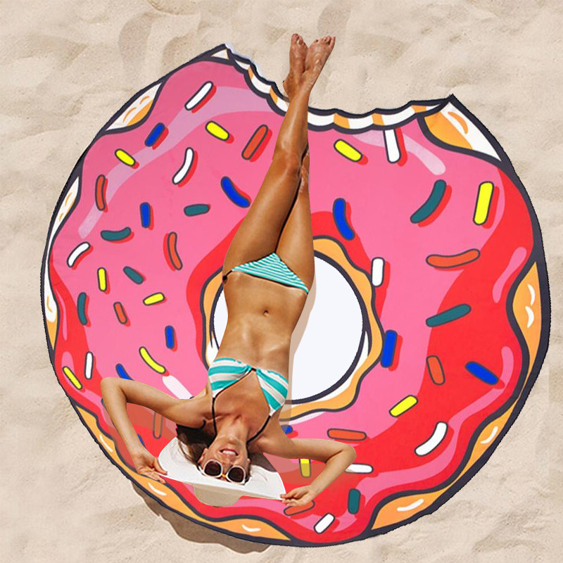 海边超大甜甜圈沙滩巾旅行超轻速干浴巾运动吸水巾游泳大毛巾垫|ruв категории движение/йога/фитнес/фанаты товаров, плавание, плавательный оборудования, полотенце/полотенце - от Buy2taobao.com для оказания профессиональной услуги покупки агента Taobao