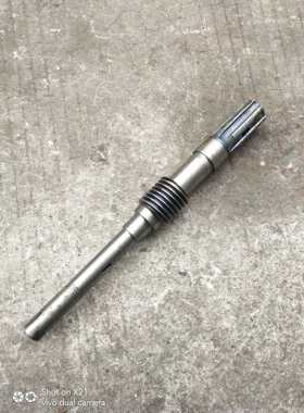 中捷上海Z3040/Z3050摇臂钻床配件43308蜗杆M2/花键6-40*10长422