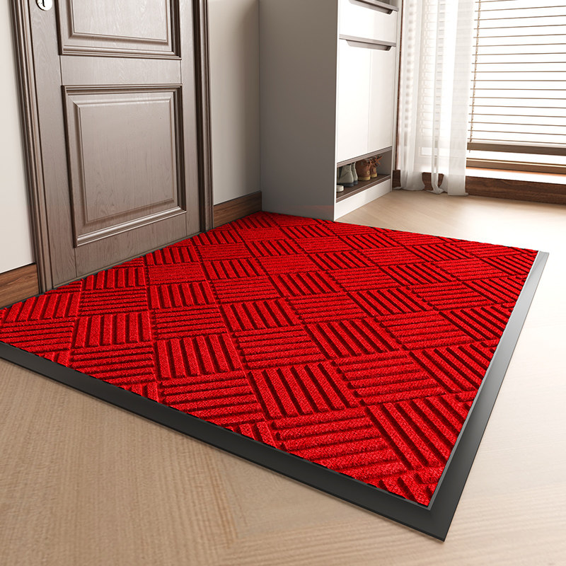 入户门地垫喜庆家用新款红色门垫耐脏防滑高级感进门玄关门口脚垫,居家布艺,入户地垫,淘宝优惠券,粉丝福利购,淘宝优惠卷