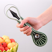 水果造型模具切水果工具套装 吃西瓜挖球器拼盘雕刻花样刀挖瓤勺子