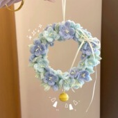 花环春日挂件扭扭棒繁花材料包毕业礼物车挂婚礼生日拍照神器氛围