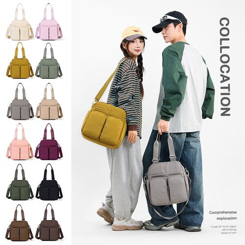 2026冬季新款单肩斜挎包通用抹茶绿女2026年秋季均码拉链