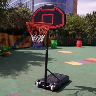 儿童篮球架家用院子塑料篮球架移动升降式投篮球框透明篮板篮球架
