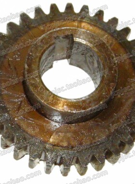 机床配件北京X62W X63W铣床配件 立铣头小平齿轮 Z32/M3.5/内&amp